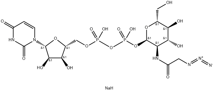 尿苷5′-二磷酸-N-乙酰基叠氮葡糖胺二钠盐